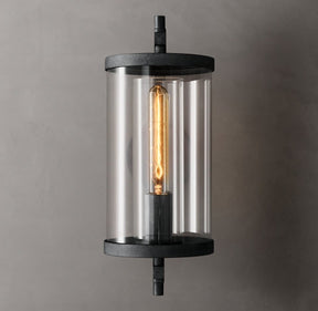 Devulde Round Outdoor Sconce 16"