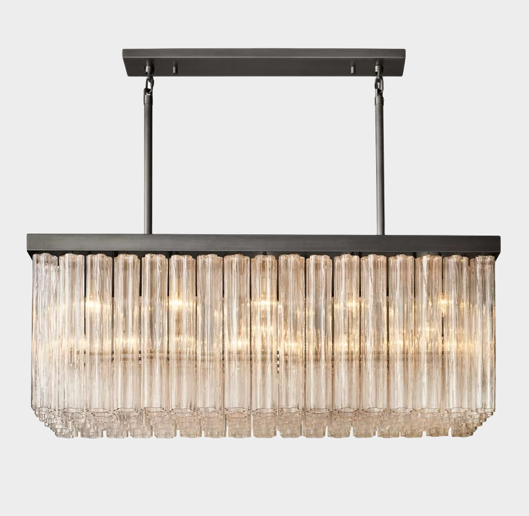 Ancelotti series Linear Chandelier 54"/72”