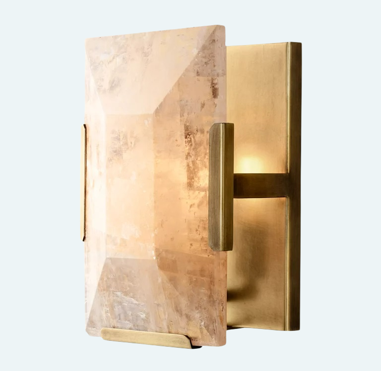 Harlew Calcite Wall Sconce