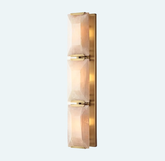 Harlew Calcite Triple Wall Sconce