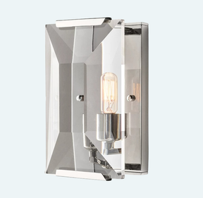 Harlew Multicurve Crystal Wall Sconce