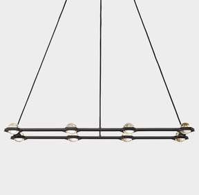 Eclatant Rectangular Chandelier 54" 72"