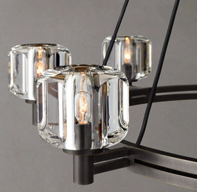 Demaret Double Round Chandelier " 48