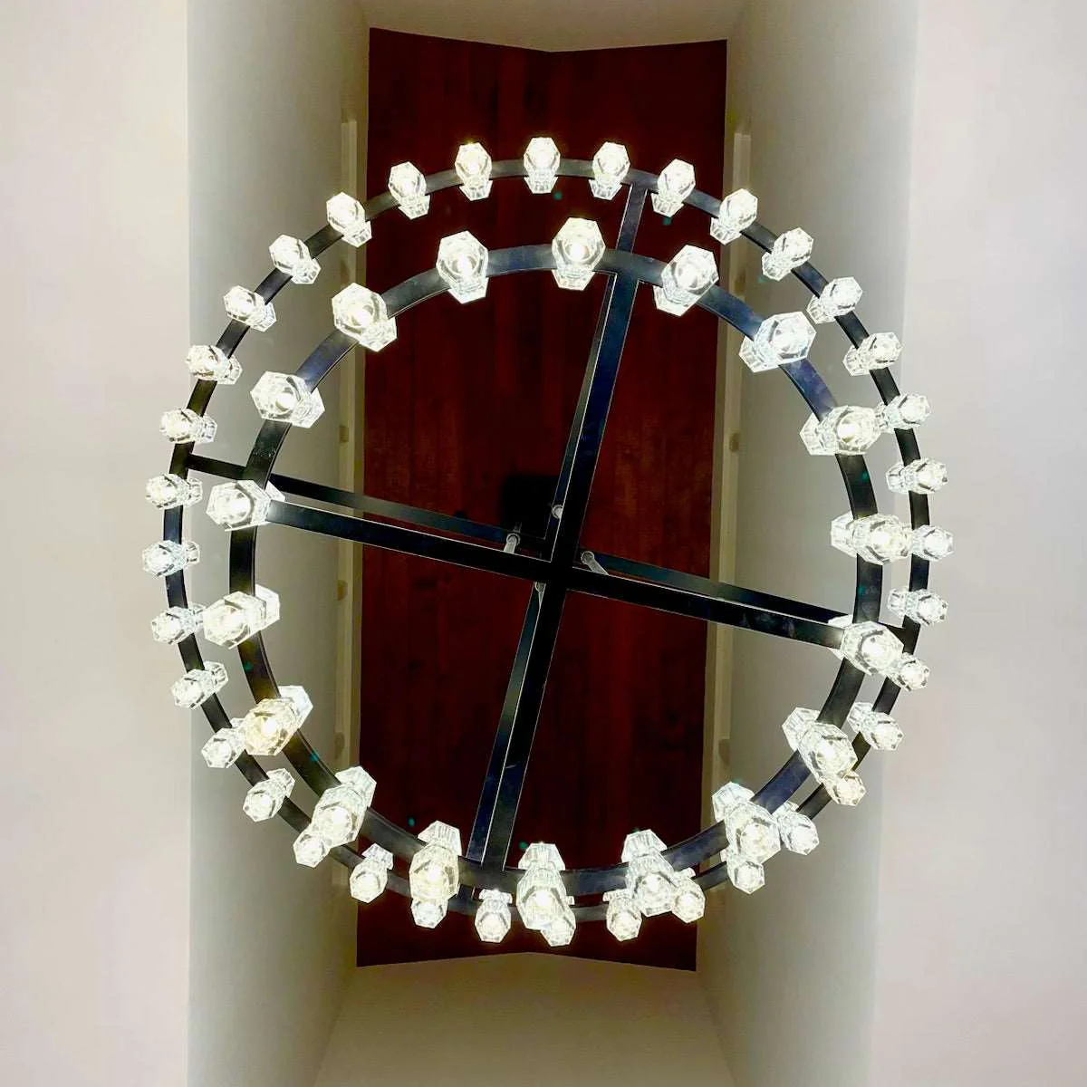 Reger High-End 2-Tier Chandelier For Living Room Dinig Room-Merlin Lamps-Lacquered Burnished Brass-merlinlamps