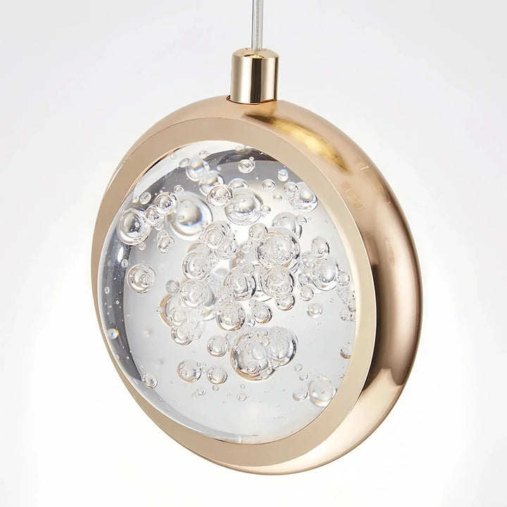 Reina Crystal Long Chandelier - Arialamps