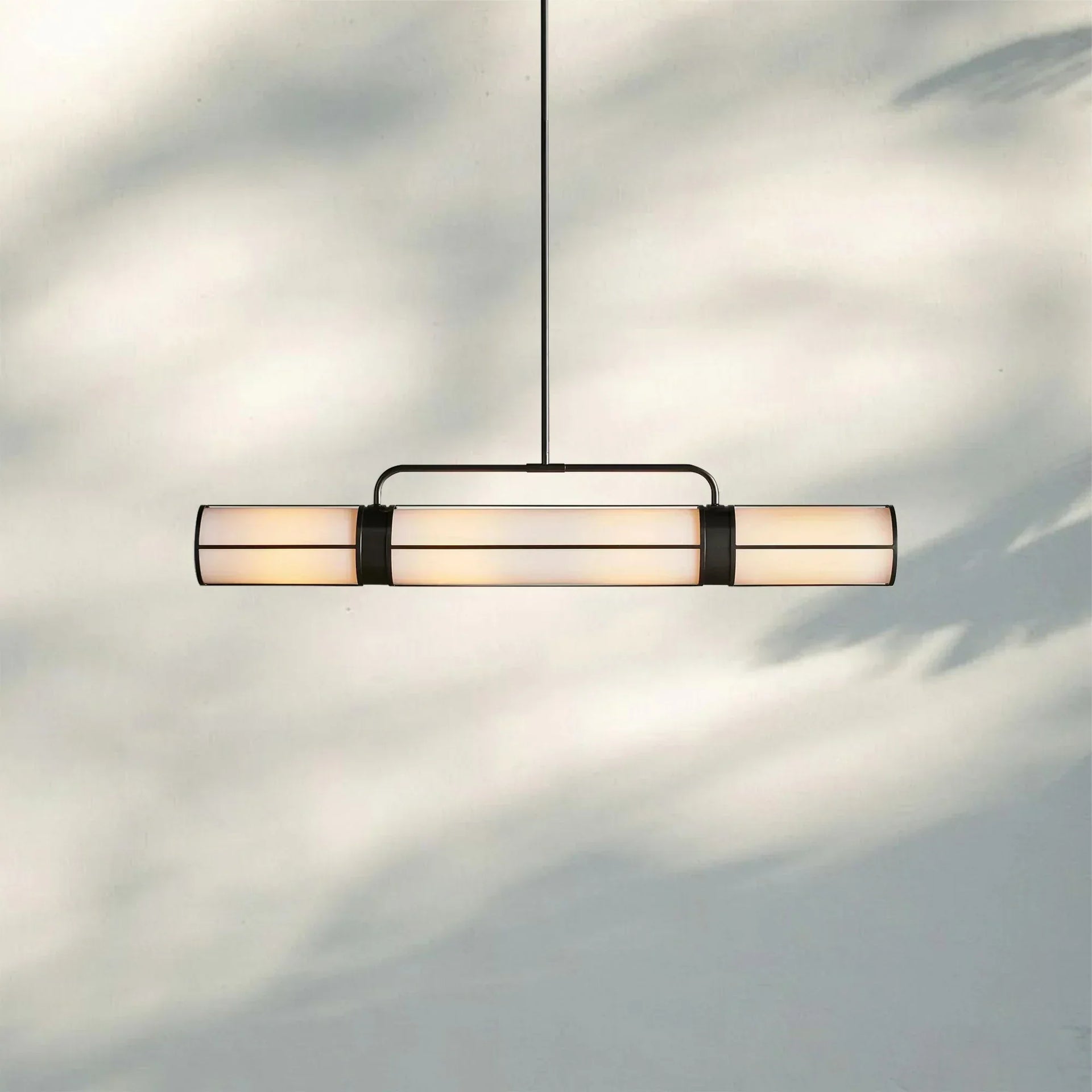 Remming Linear Chandelier 54"62"72"-54''-Bronze-Arialamps