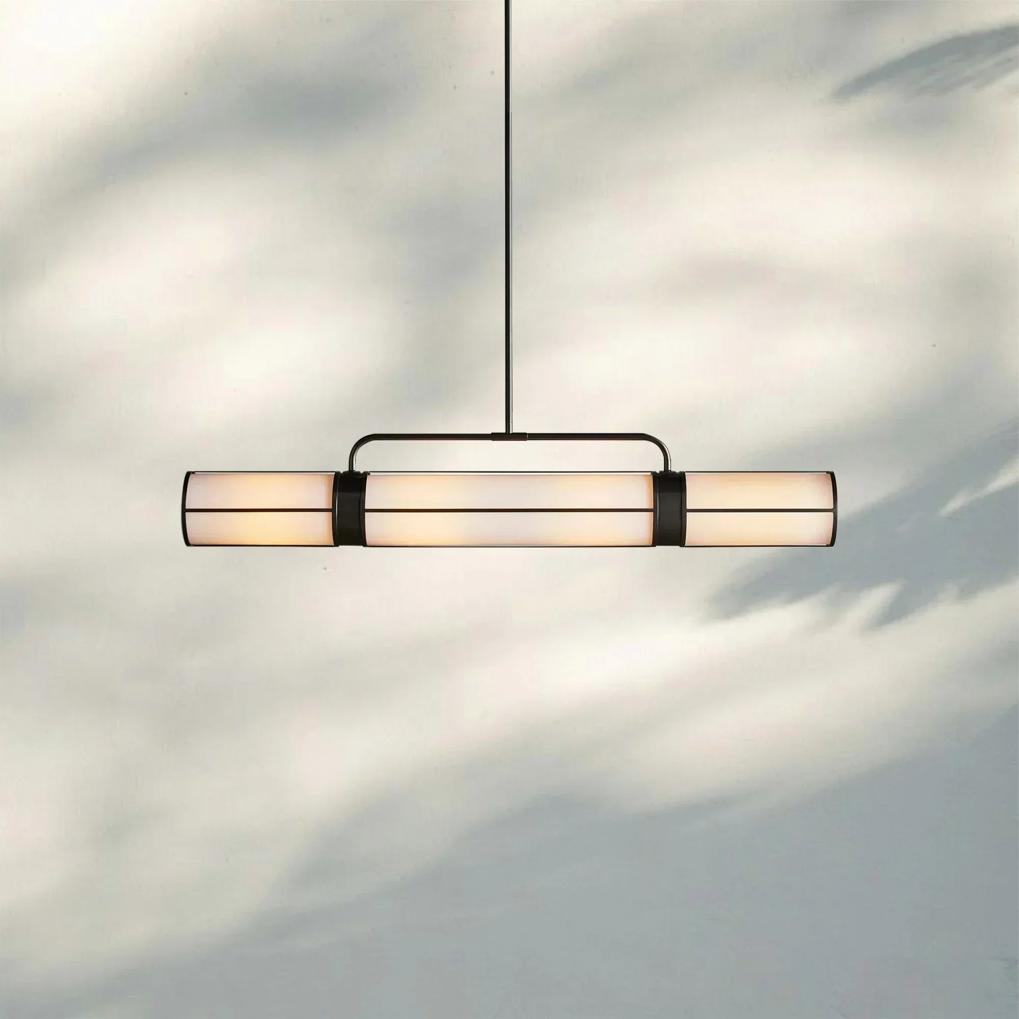 Remming Linear Chandelier 54"62"72"-54''-Bronze-Arialamps