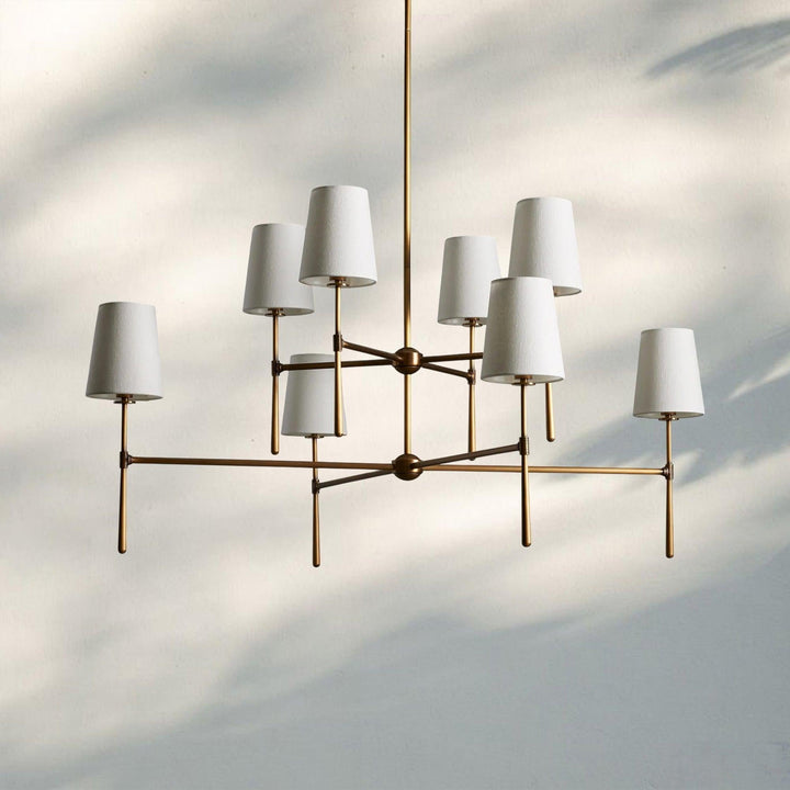 Rhodas 2-Tier Round Chandelier-