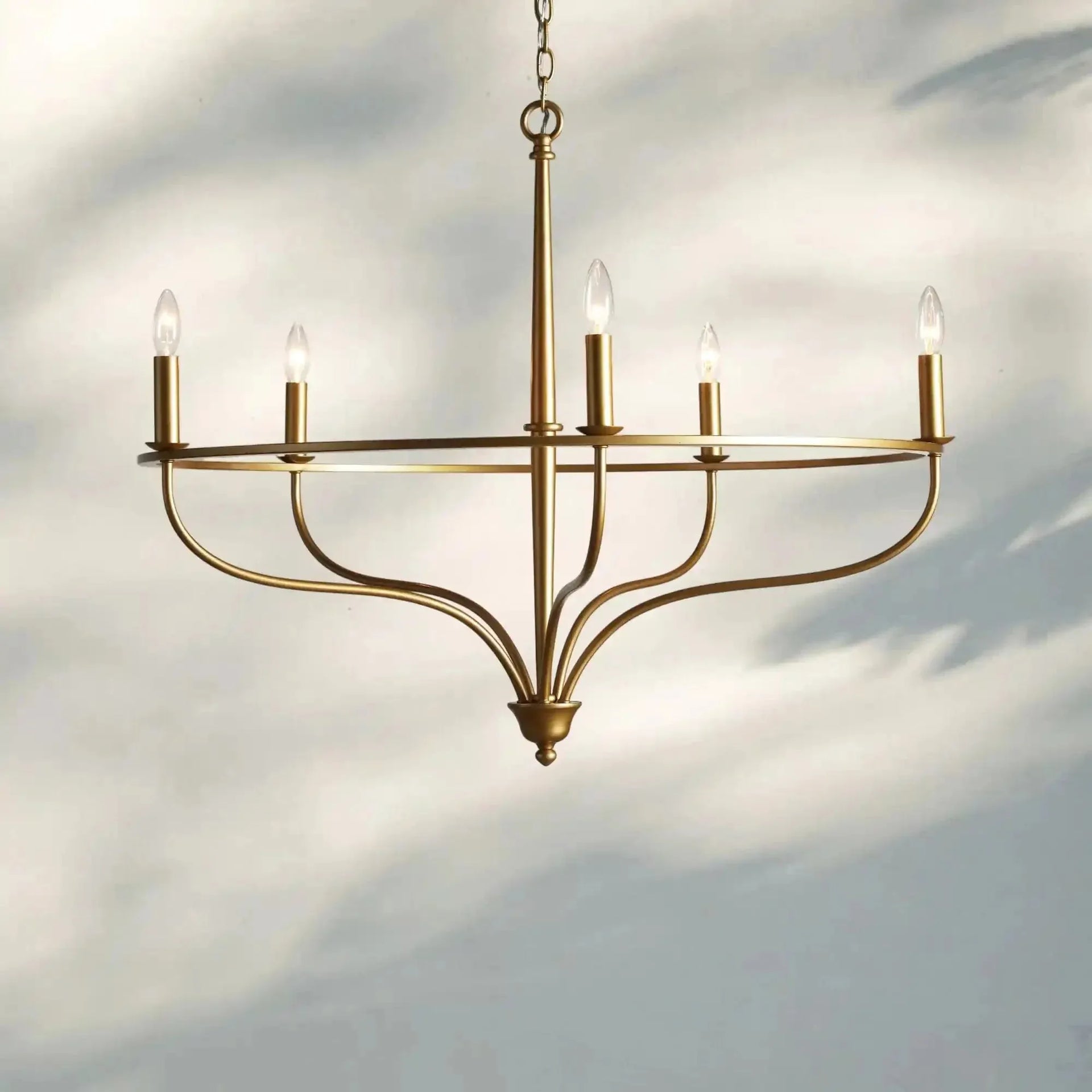 Rosalind Round Chandelier - Arialamps