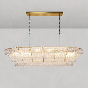 Ghiaccio Oval Chandelier 54''65''