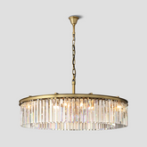 Odeon Crystal Round Chandelier 43"