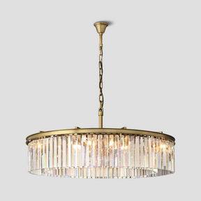 Odeon Crystal Round Chandelier 43"