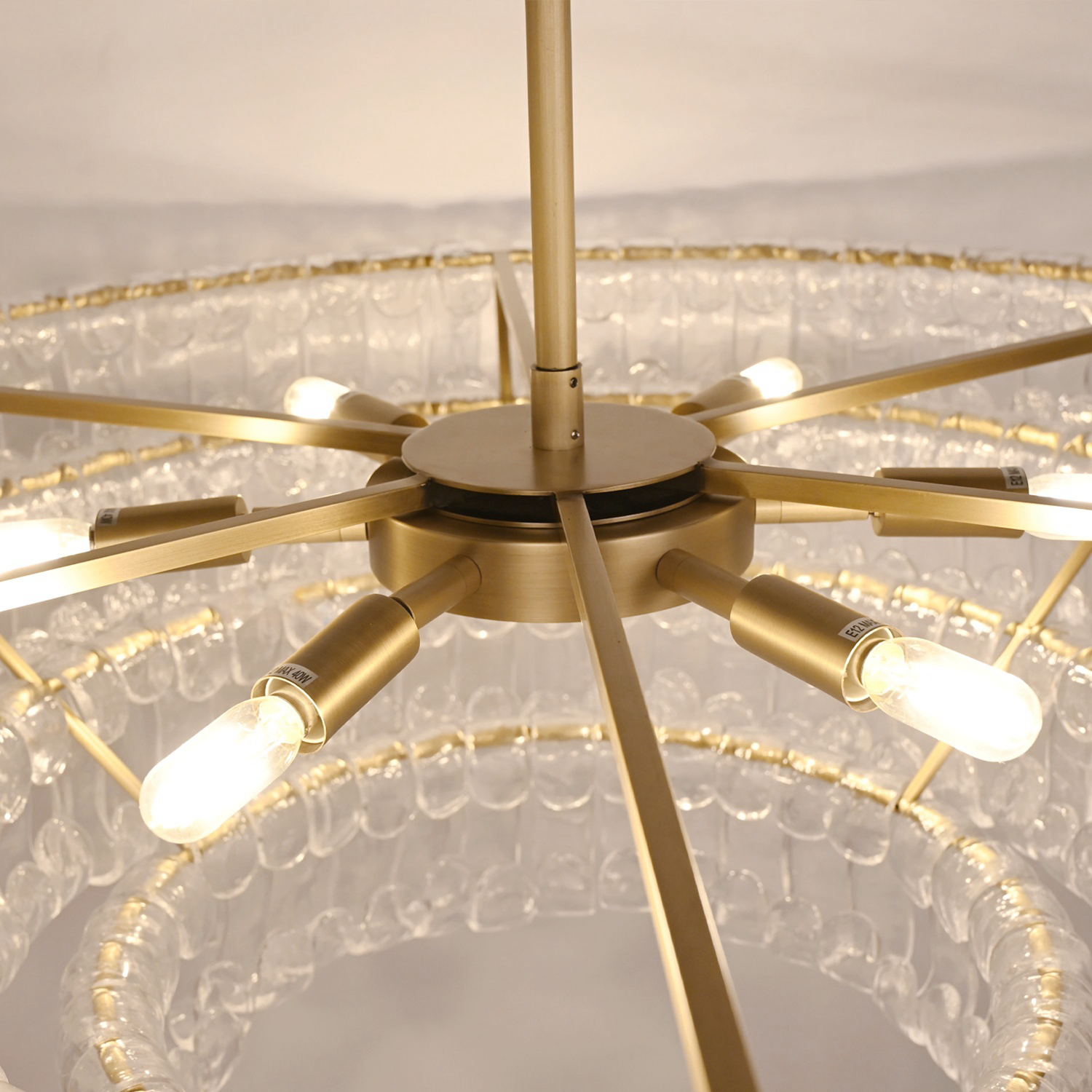 Ghiaccio Round Chandelier 36''48''