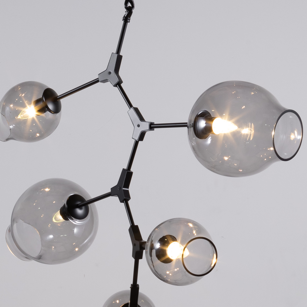 Covington Drop  Globe Branching Bubble Chandelier 38''