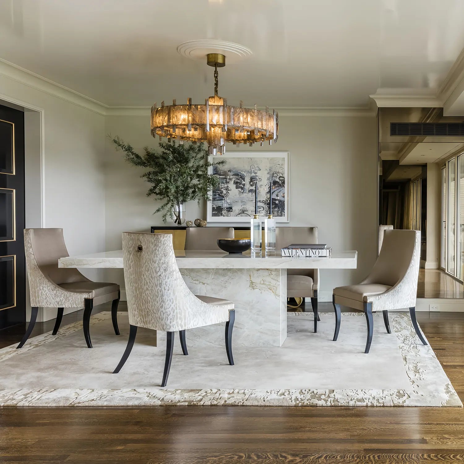 Saturn chandelier-
