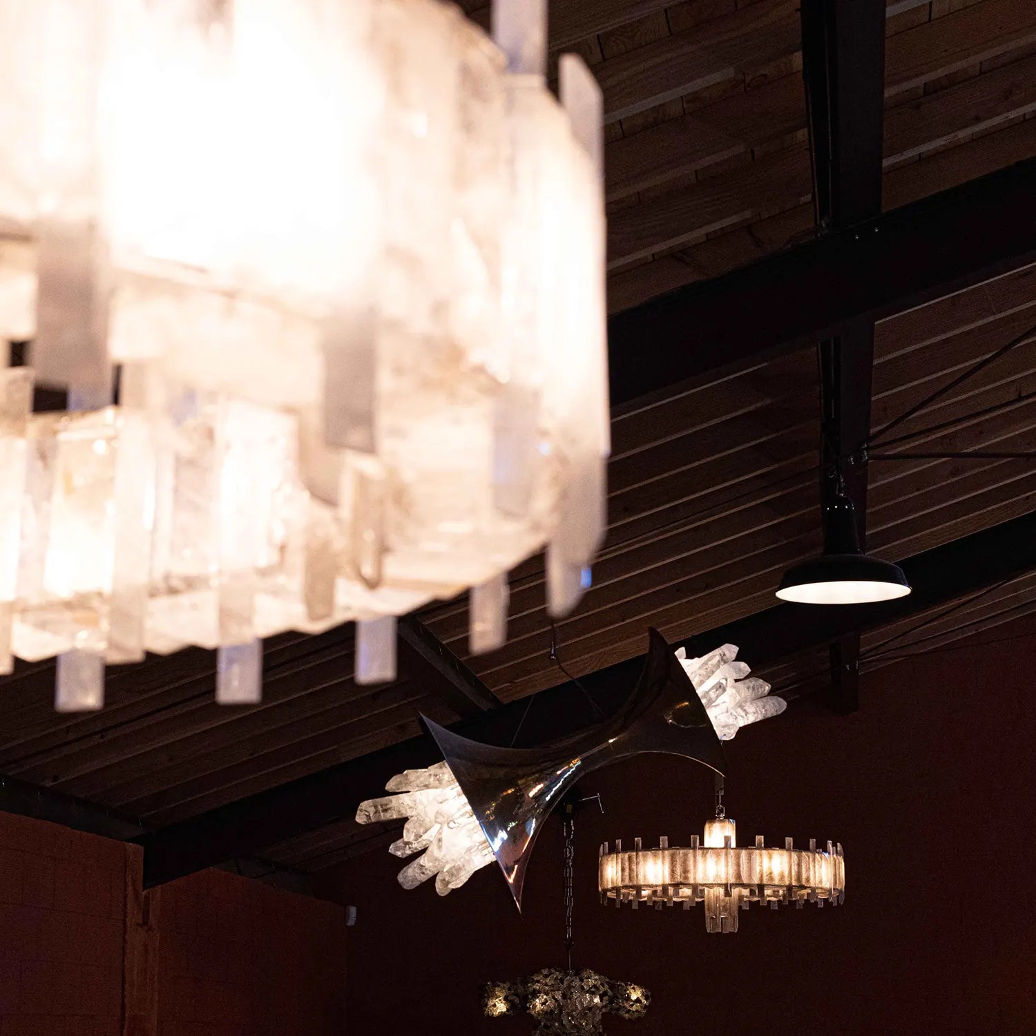 Saturn chandelier-