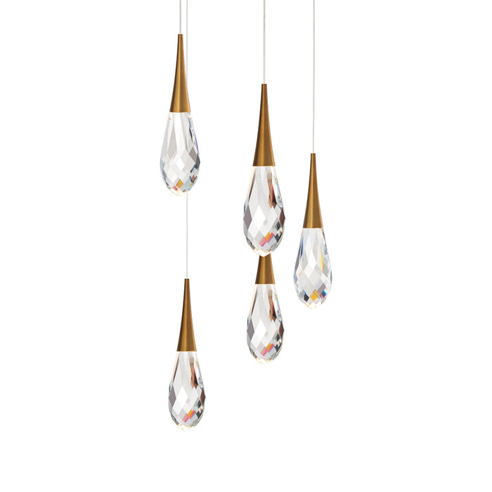 Hellebore LED Multi Light Pendant Light