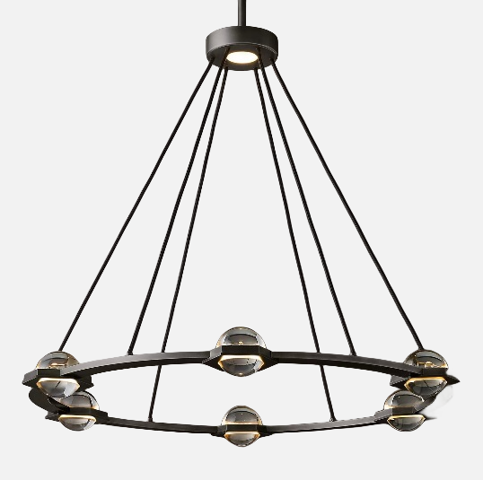 Eclatant Round Chandelier 36" 48" 60"