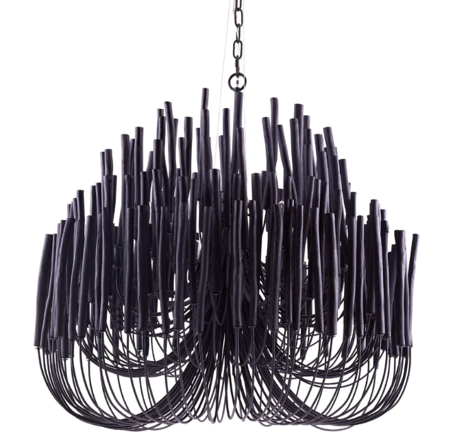 Arteriors Tilda Wide Alabaster Chandelier 21" 36"