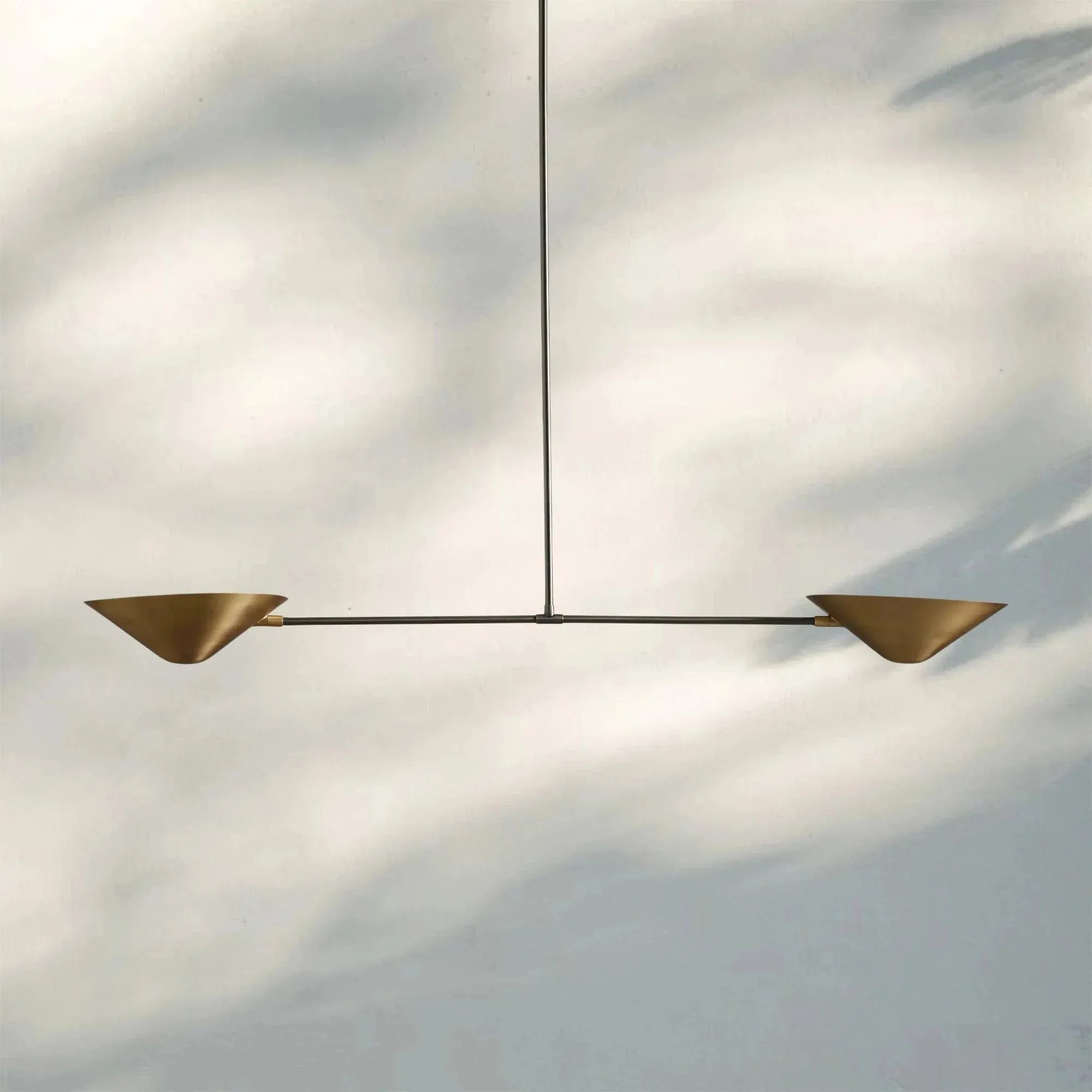 Simms 2 - Light Linear Chandelier - Arialamps