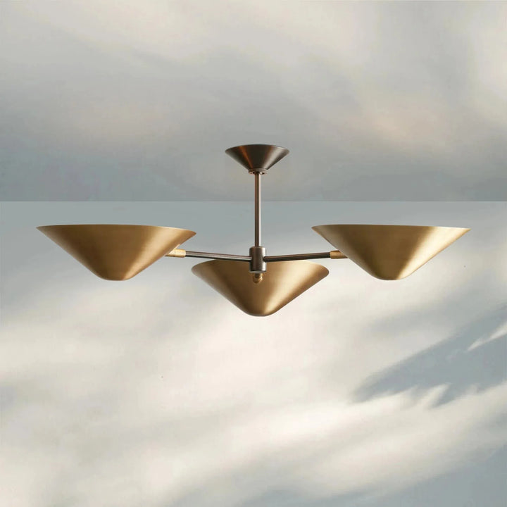 Simms 3 - Light Flush Mount - Arialamps