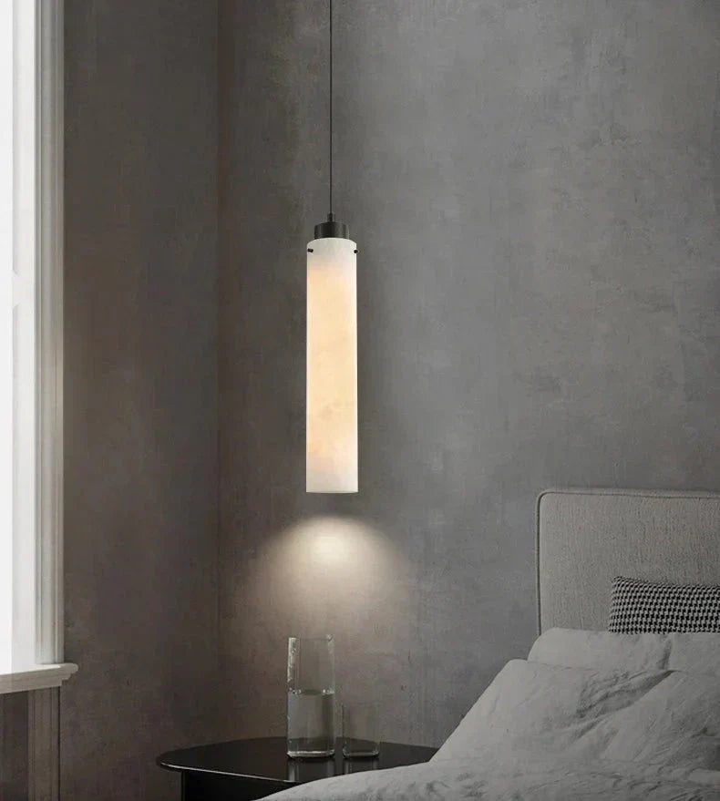 Simple marble pendant lamp - Arialamps