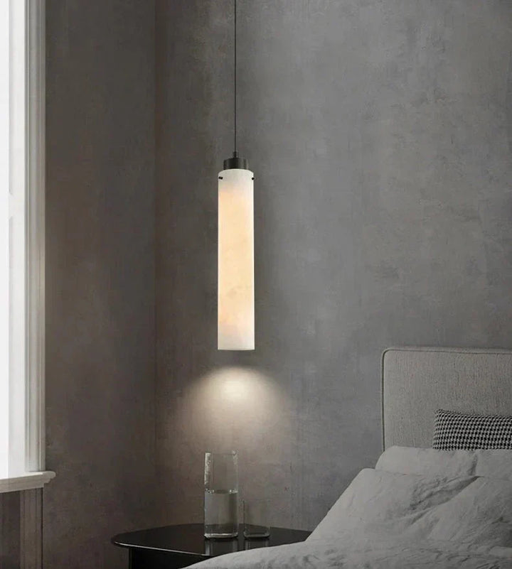 Simple marble pendant lamp - Arialamps