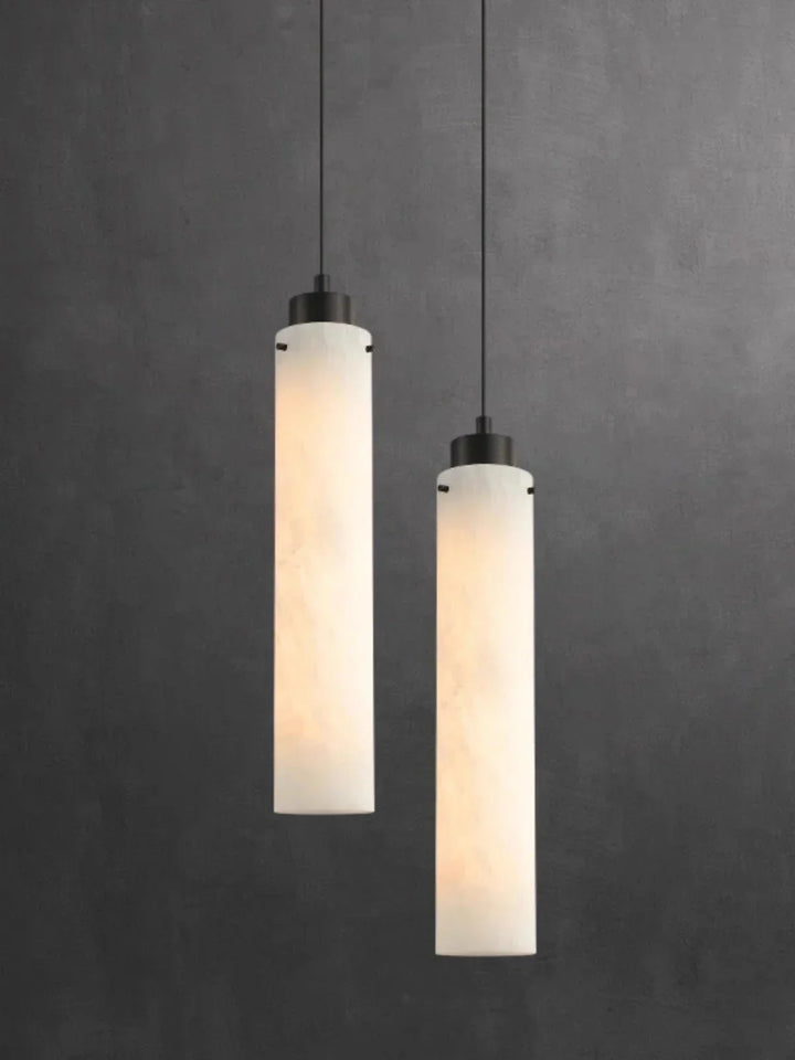 Simple marble pendant lamp - Arialamps