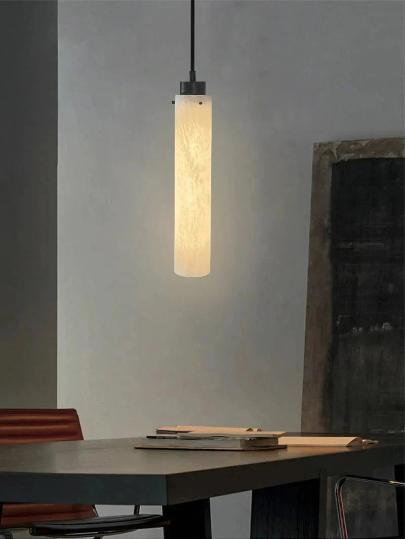 Simple marble pendant lamp - Arialamps