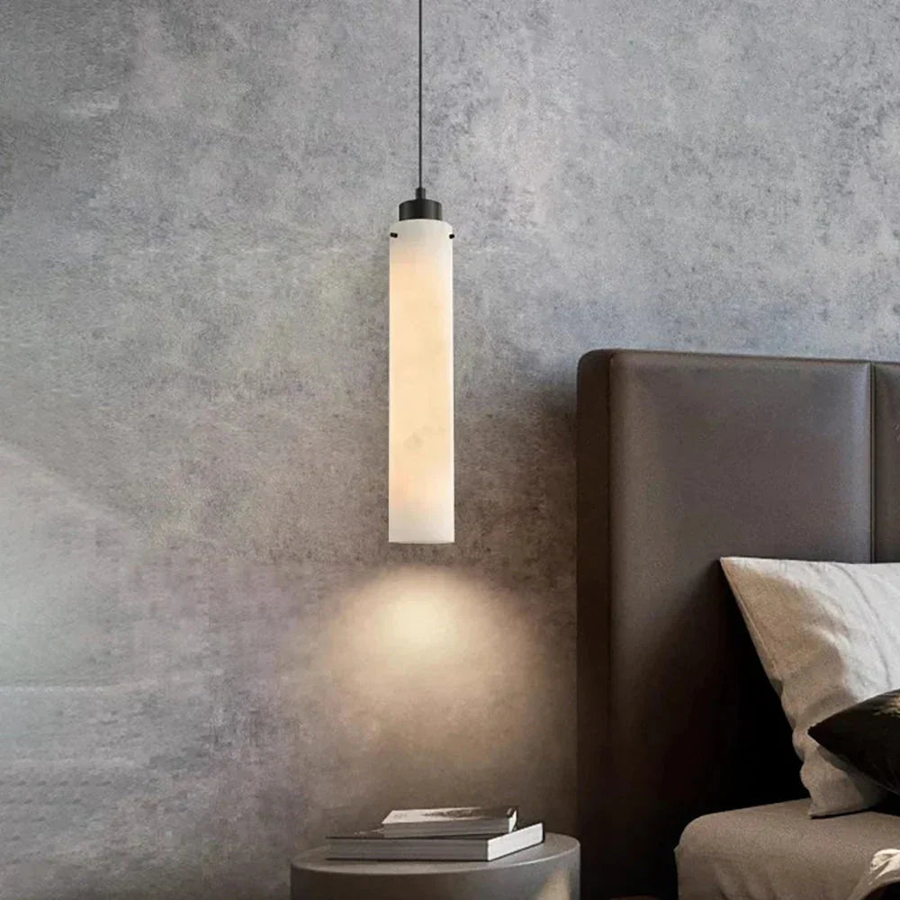 Simple marble pendant lamp - Arialamps