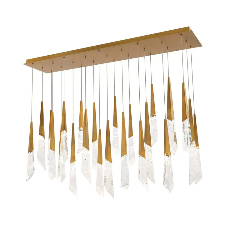 Solitude Linear LED Multi Pendant Light - Arialamps