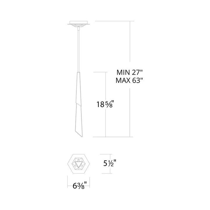 Solitude Mini LED Pendant Light - Arialamps