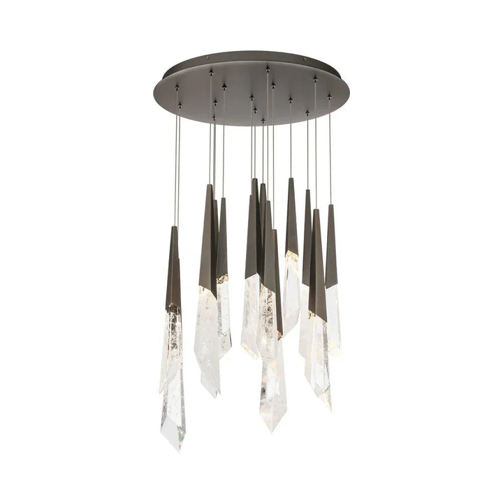 Solitude Round LED Multi Chandelier - Arialamps