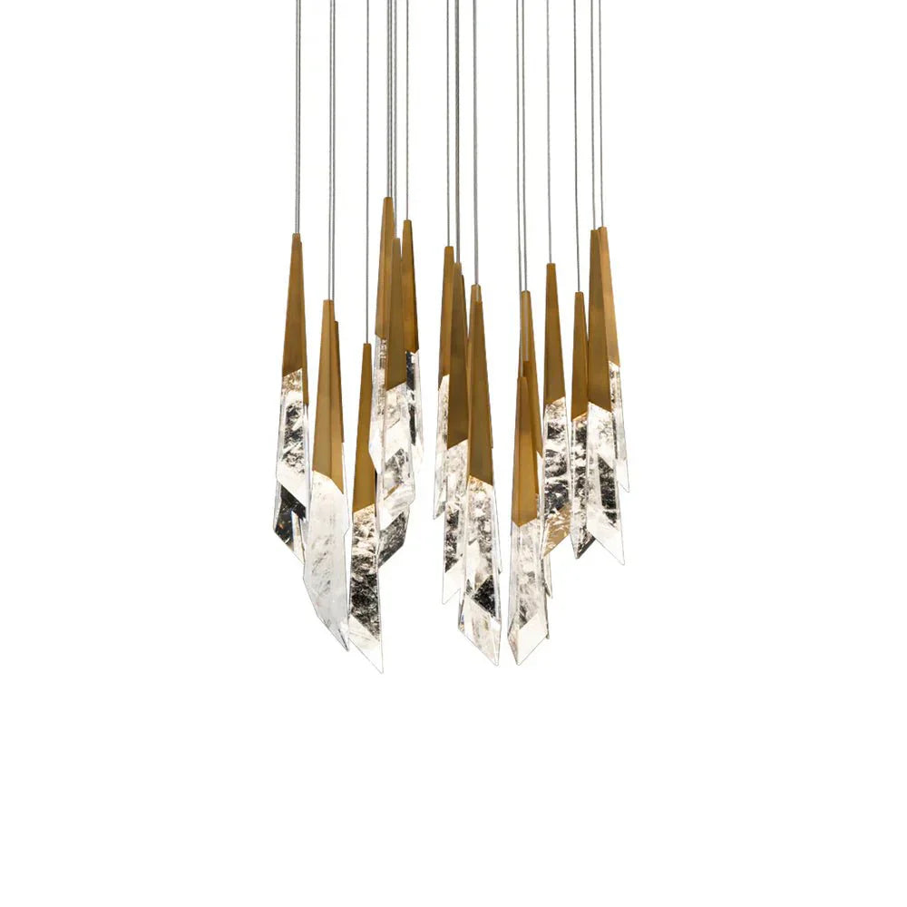 Solitude Round LED Multi Chandelier - Arialamps