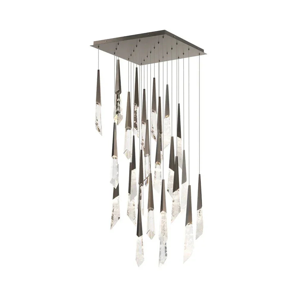 Solitude Square LED Multi Pendant Light - Arialamps