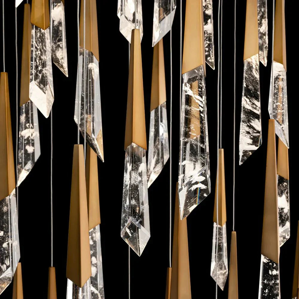 Solitude Square LED Multi Pendant Light - Arialamps