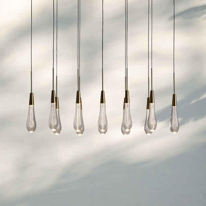 Solitaire Linear Chandelier 37"50"70"87"87"120"-