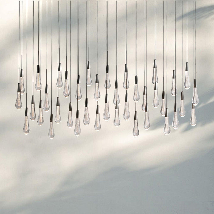 Solitaire Linear Chandelier 37"50"70"87"87"120"-