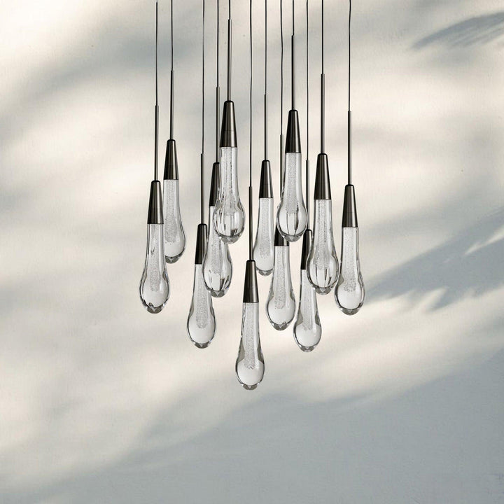 Solitaire Round Chandelier 17" 24" 36“ 58“-
