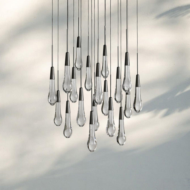 Solitaire Round Chandelier 17" 24" 36“ 58“-