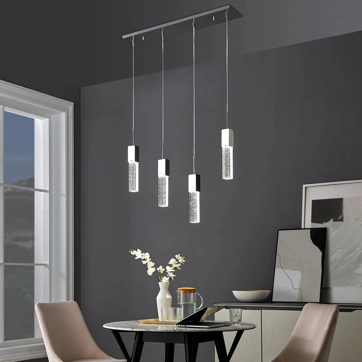Sparkling Night Chandelier 4 Lights - Arialamps