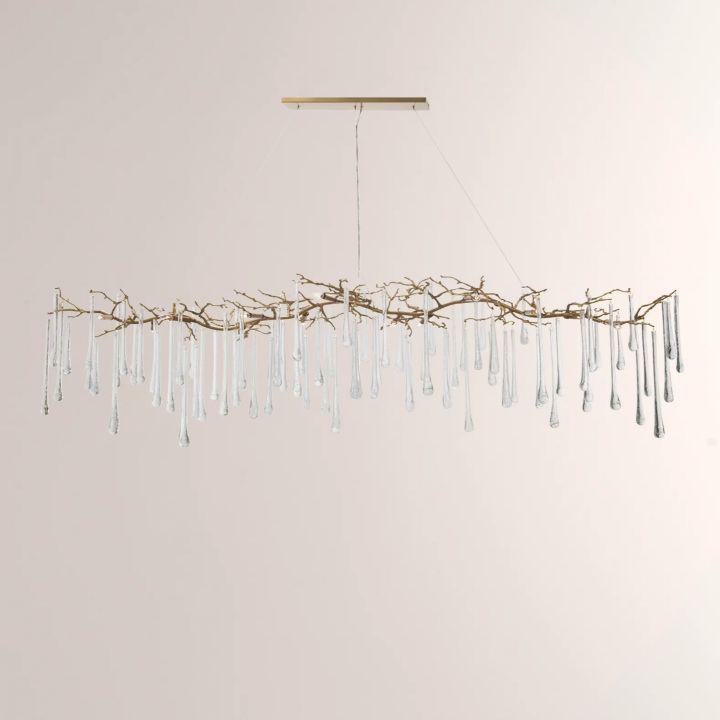 Teardrop 14-Light Chandelier-chandeliers for dining room,chandeliers for stairways,chandeliers for foyer,chandeliers for bedrooms,chandeliers for kitchen,chandeliers for living room-Arialamps