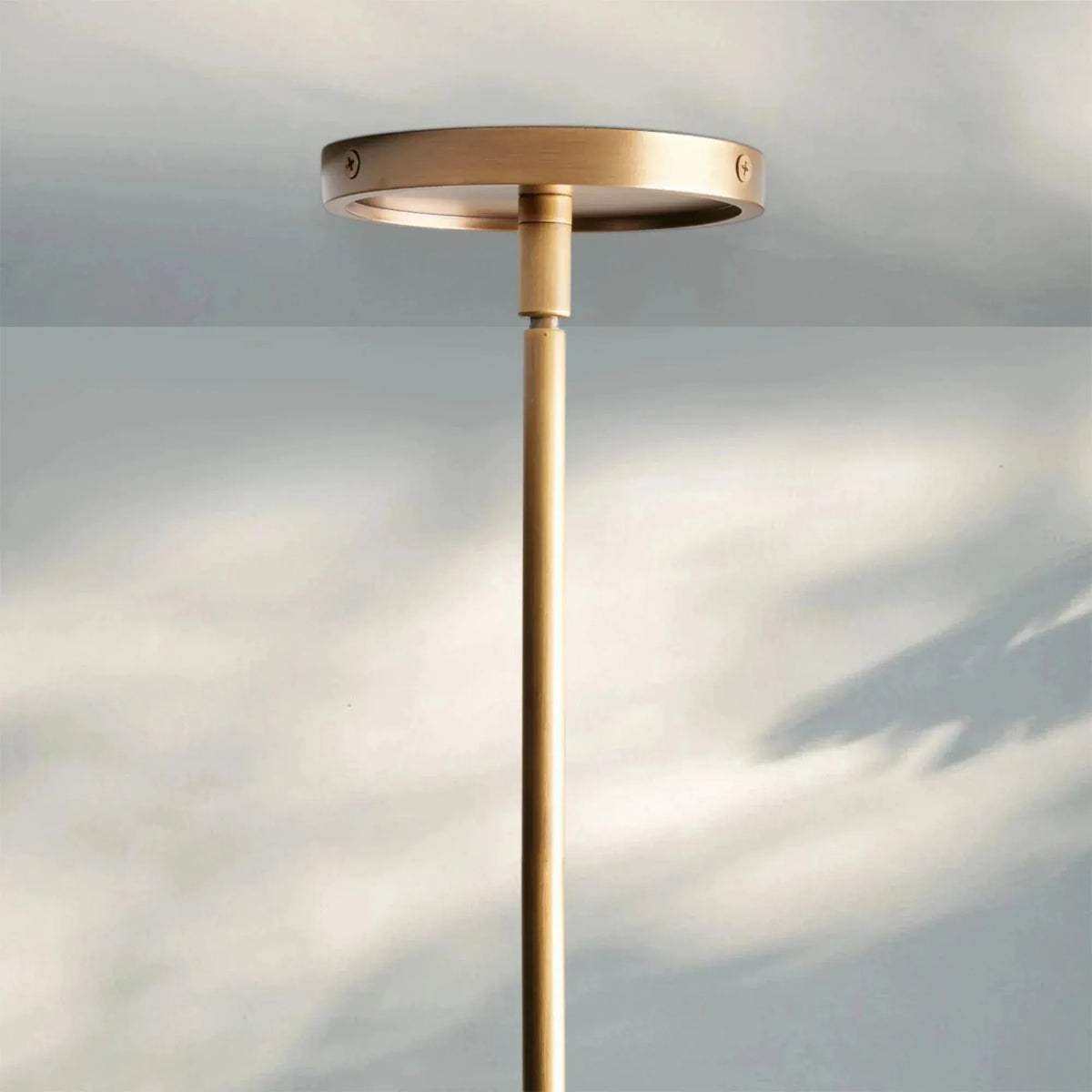 Theron Glass Round Chandelier 30'' 52'' - Arialamps
