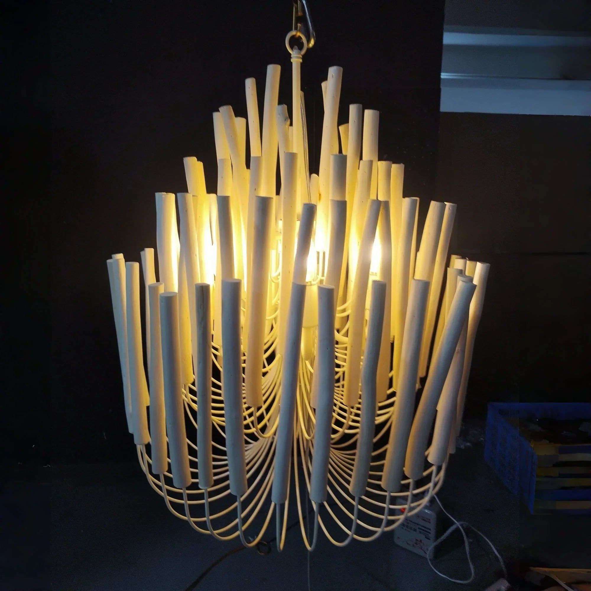 Tildalay Wide Chandelier 21" 36"-Chandelier-Arialamps