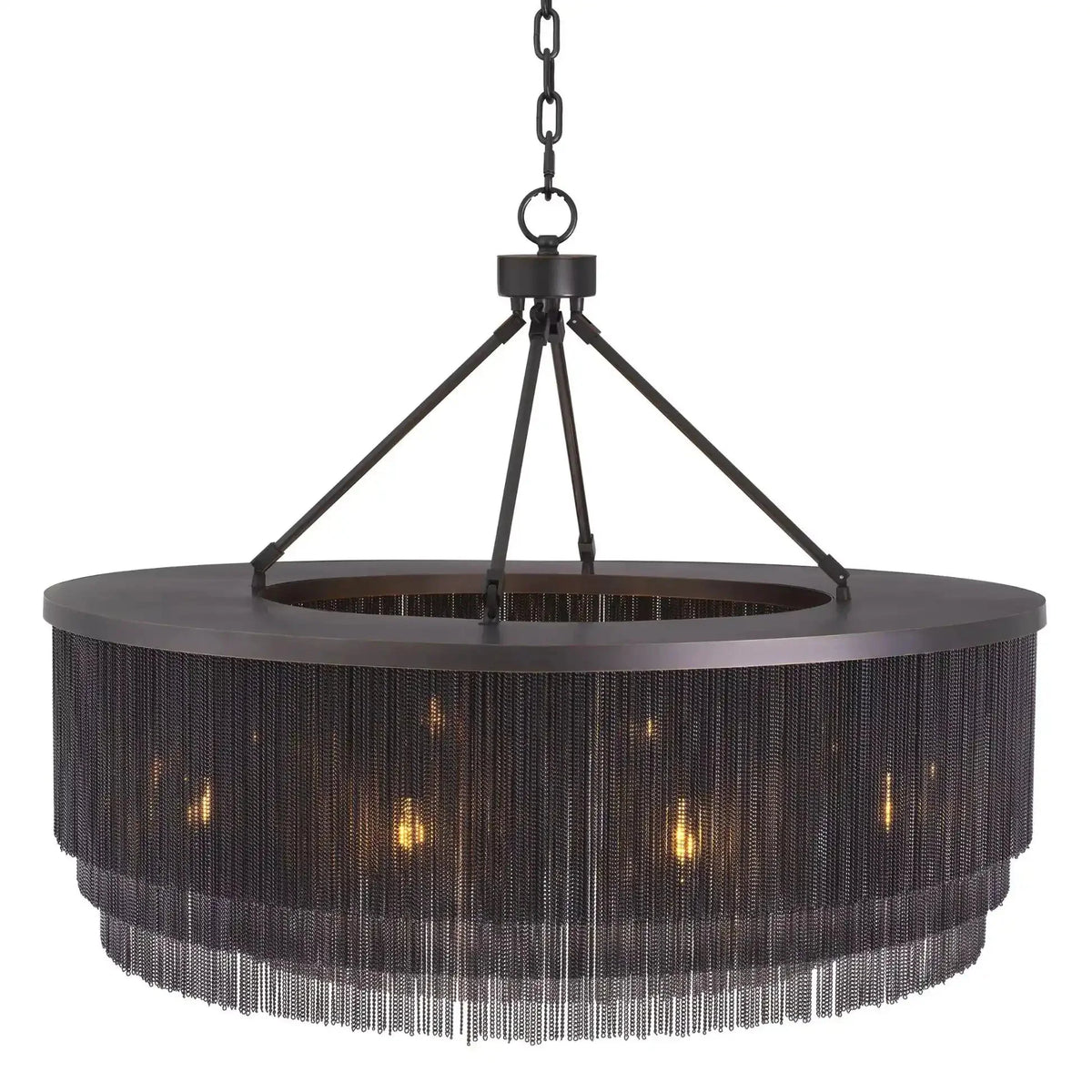 Tissot L (Brass/Bronze) Modern Chandelier - Arialamps