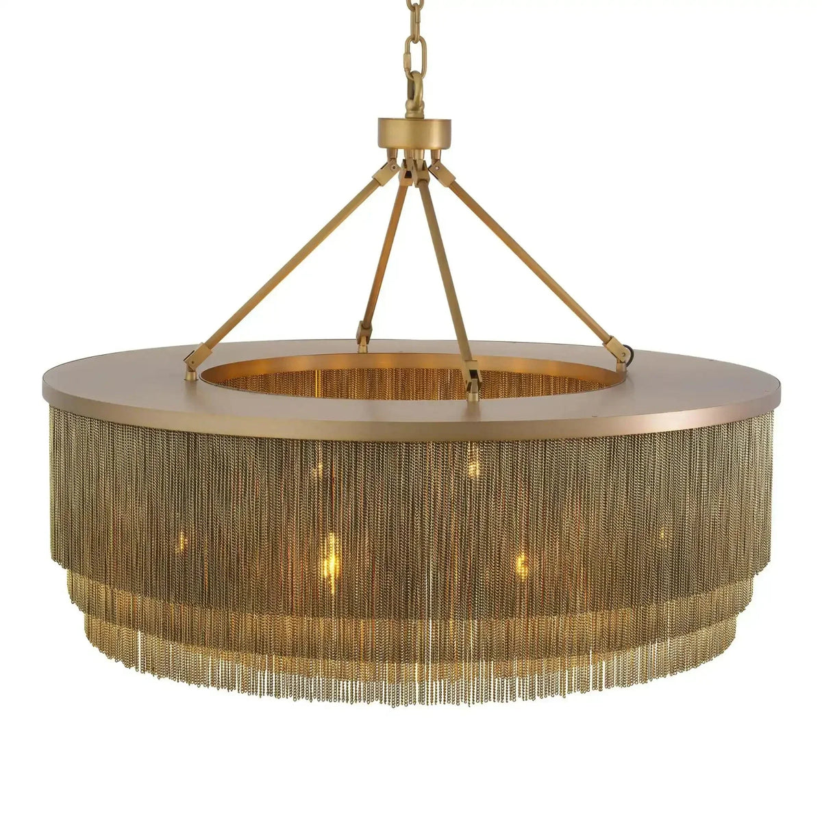 Tissot L (Brass/Bronze) Modern Chandelier - Arialamps