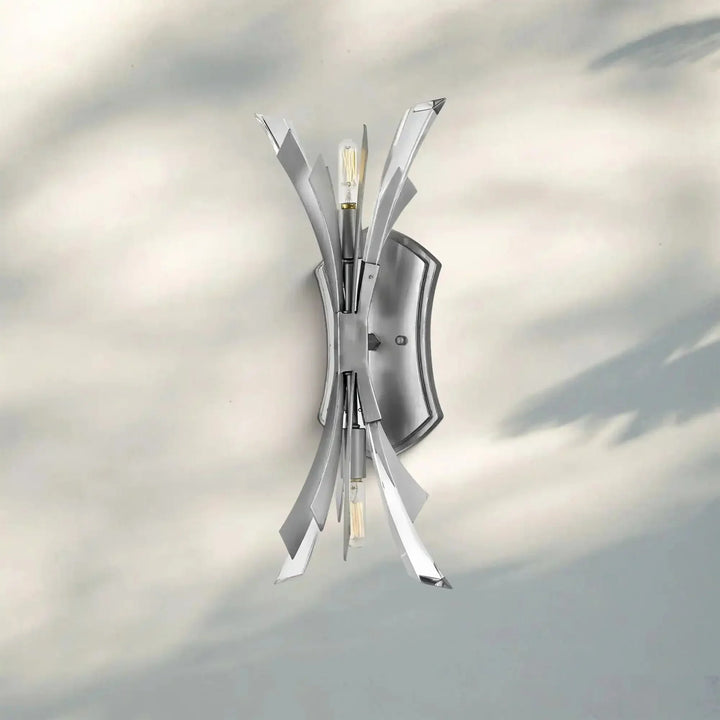 Vida Medium Two Light Sconce - Arialamps