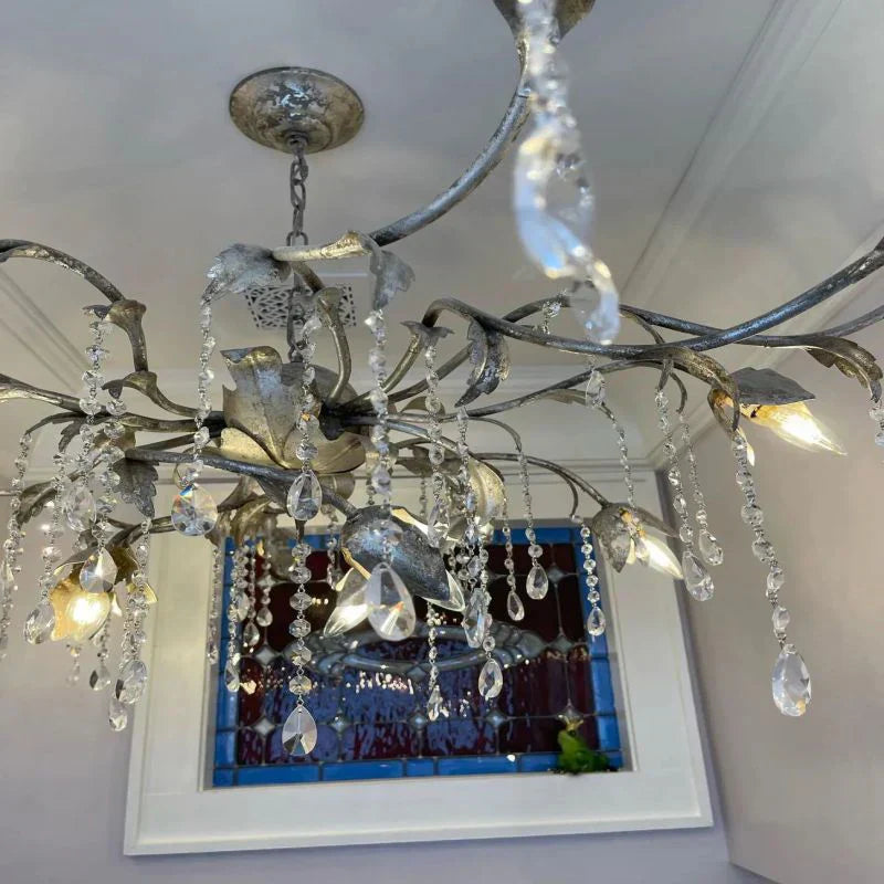 Viticcia Round Chandelier-Lighting-Arialamps
