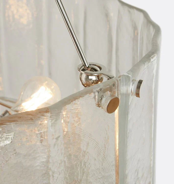 Willamette Glass Round Chandelier 32"-Arialamps