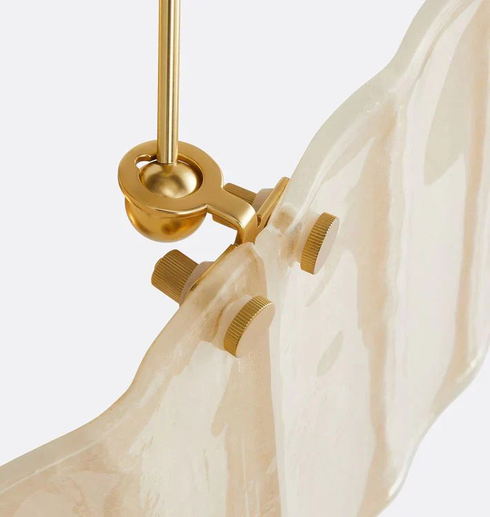 Willamette Glass Round Chandelier 48''-Arialamps